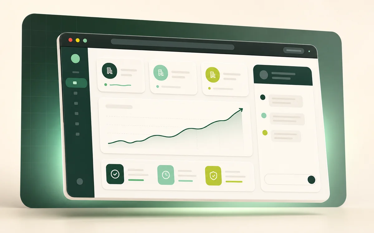 Anonymized multi-branch operations dashboard interface